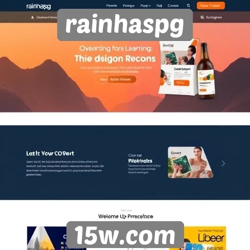 Análise das características do design do site rainhaspg