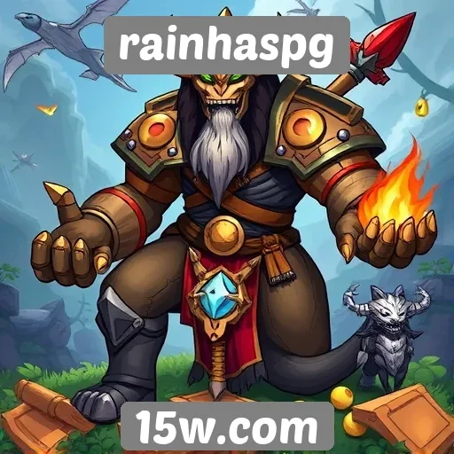 rainhaspg se destaca pela diversidade de jogos disponíveis