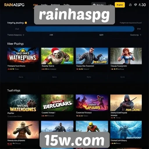 Análise da popularidade dos jogos no site rainhaspg