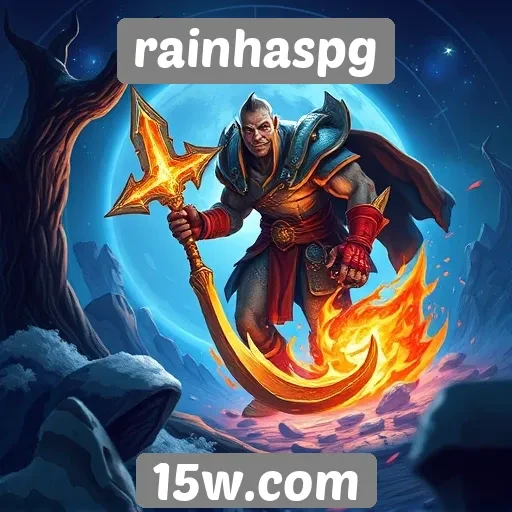 Exploração dos jogos populares no site rainhaspg