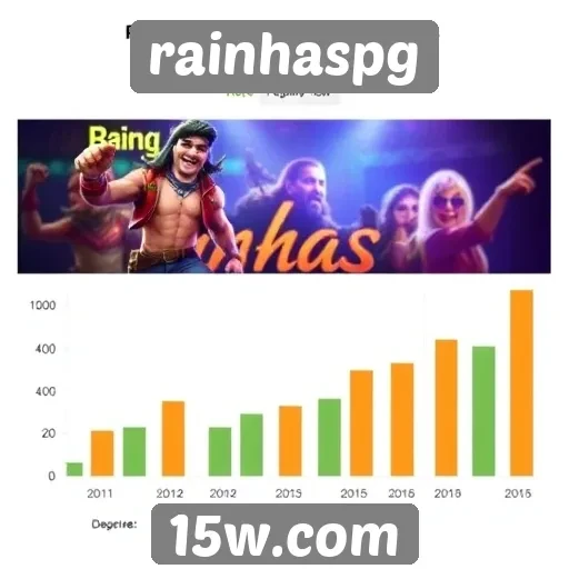 Análise da popularidade do site rainhaspg entre jogadores