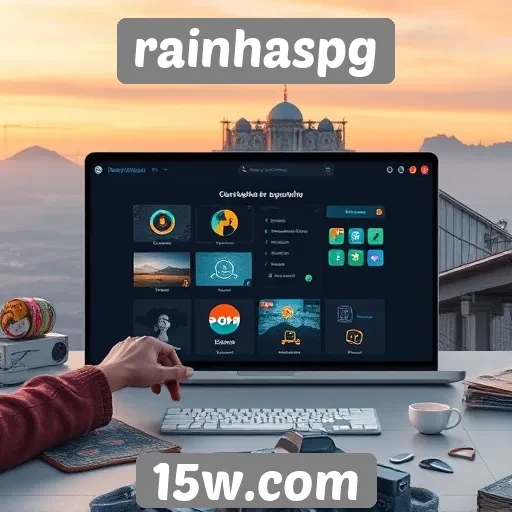 Inovações tecnológicas no site rainhaspg